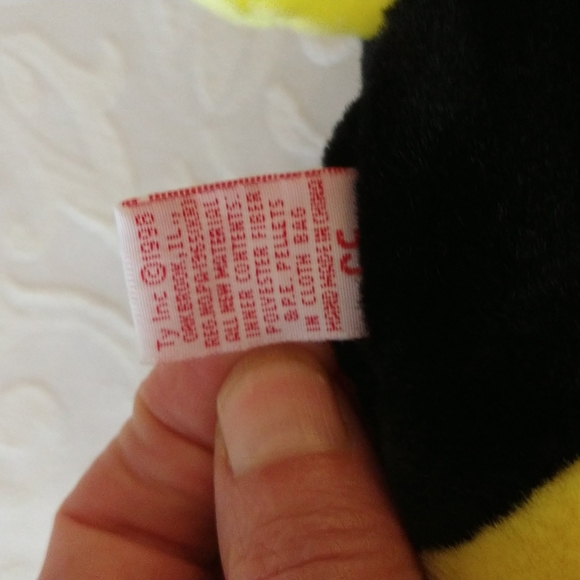 Nwot. Vintage, Rare, & Retired Bubbles the Beanie Baby. Mint condition. - Picture 5 of 9